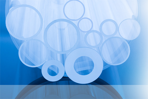Synthetic quartz tube